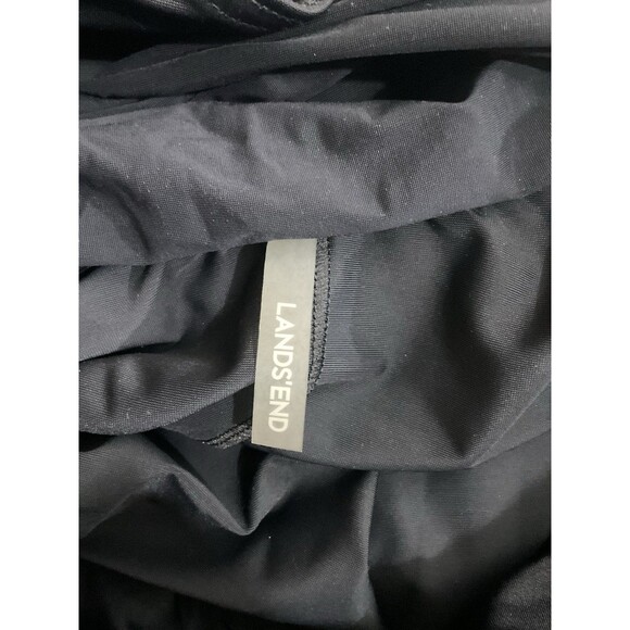 Lands End Womens SlenderSuit Carmela One Piece Swimsuit 16 Black Underwire NWOT - Picture 6 of 9